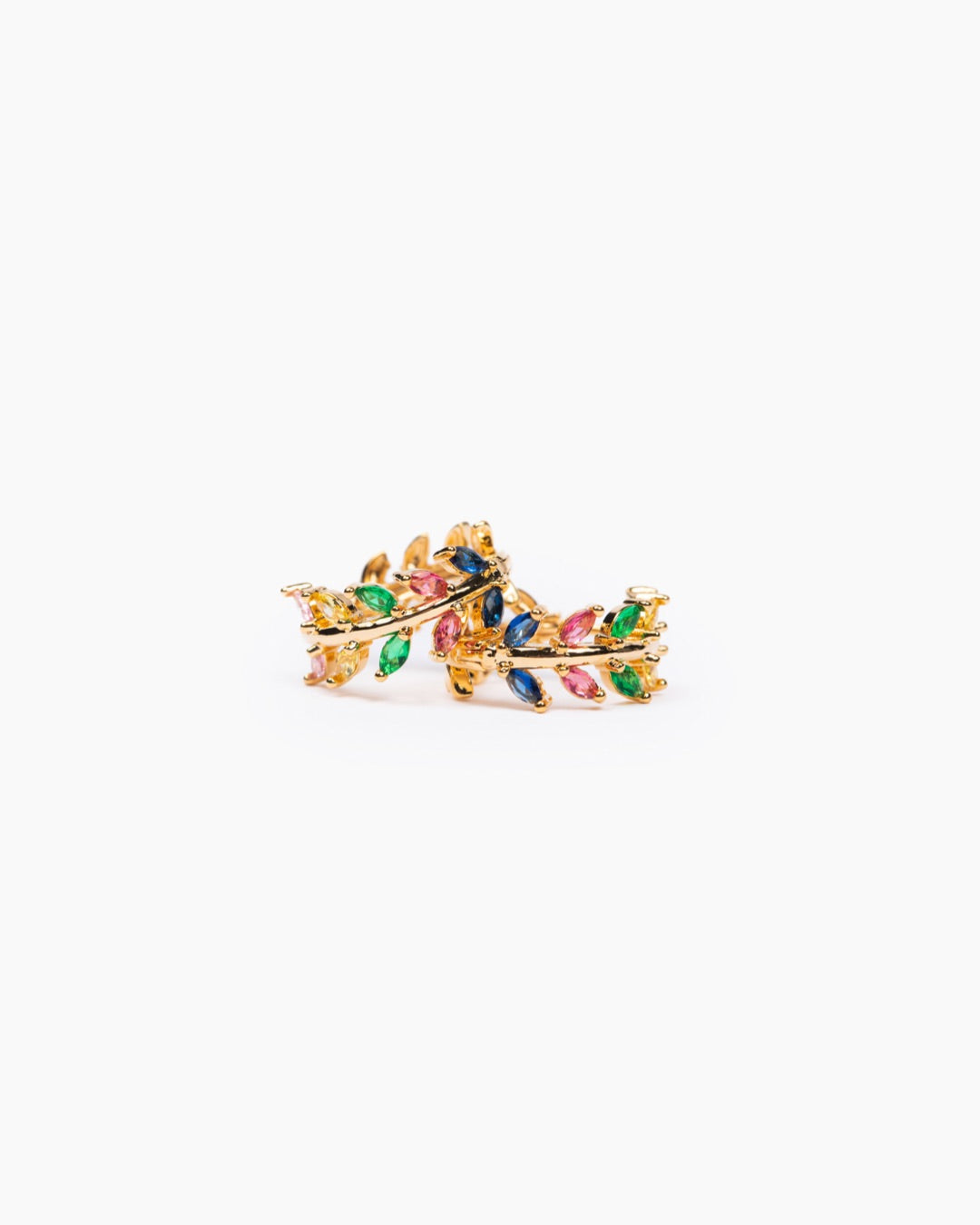 MULTICOLOR LAUREL (HUGGIE) EARRINGS