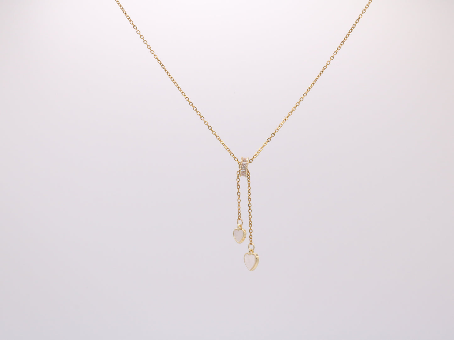 DUAL HEART NECKLACE