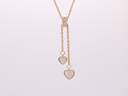 DUAL HEART NECKLACE