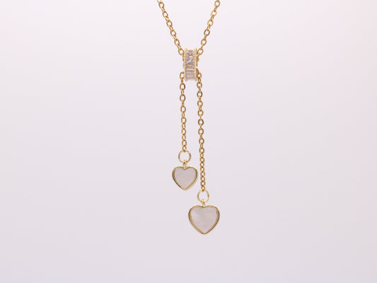 DUAL HEART NECKLACE